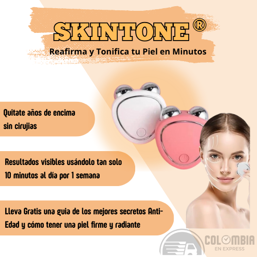 SkinTone - Masajeador facial microcorriente ✨